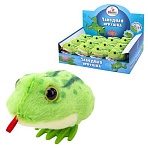 Игрушка мягкая заводная «Лягушка», высота 6 см, WOOZOO (ВУЗУ)