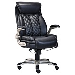 Кресло HAWASAN «Target EX-567»откидные подлокотникирециклированная кожачерное532974