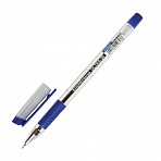 Ручка шариковая масляная ERICH KRAUSE «Ultra L-30», корпус прозрачный, 0.7 мм, синяя