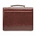 превью Портфель Grand из натуральной кожи коричневого цвета (01-057-0823)