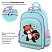 превью Рюкзак ПИФАГОР SCHOOL, 1 отделение, 3 кармана, «Red panda», 38×28×14 см