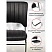 превью Стул офисный Комус Мебель (Easy Chair) 809 чёрный (искусственная кожа, металл хромированный)