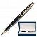 превью Ручка перьевая Waterman Expert S0951640 синяя черный с позолотой корпус