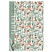 превью Тетрадь А4 80 л., HATBER, гребень, клетка, матовая ламинация, «Floral collection» (микс в спайке), 082972