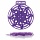 Коврики-вставки для писсуара, ЭКОС (POWER-SCREEN), на 30 дней каждый, комплект 2 шт., аромат «Ягода», цвет пурпурный