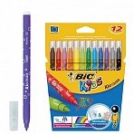 Фломастеры Bic Kid Couleur 12 цветов