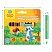 превью Карандаши цветные Мульти-Пульти «Енот на лугу», 12цв., утолщ., трехгран., укорочен., заточен., картон