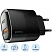 превью Зарядное устройство сет. PERO TC11 USB-A QC3.0 + USB-C PD, 45W черный