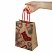 превью Пакет подарочный (1 штука) новогодний 18×10x23 см, ЗОЛОТАЯ СКАЗКА «Christmas Kraft», глиттер