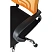превью Кресло офисное Комус Мебель (Easy Chair) 396 оранжевое/чёрное (ткань/сетка, металл)
