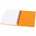 превью Записная книжка А6 60л. на гребне OfficeSpace «Neon», оранжевая пластиковая обложка