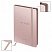 превью Ежедневник недатированный А5, 136л., кожзам, Greenwich Line «New Story. Rose gold», тон. блок
