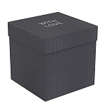 Коробка складная подарочная MESHU «Black», (15×15×15см), выборочный лак