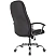 превью Кресло для руководителя Комус Мебель (Easy Chair) 658 чёрное (экокожа, металл)