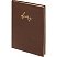 превью Ежедневник недатированный коричневый, А5, 140×200, 136 л, ATTACHE