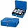Ящик для денег, ценностей, документов, печатей BRAUBERG «Книга», 55?155?235 мм, форма книги, ключевой замок, синий