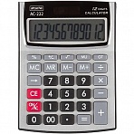 Калькулятор настольный КОМПАКТНЫЙ Attache AC-222.12р, дв. пит,144×107cереб