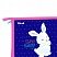 превью Папка для тетрадей 1 отделение, А5, Först «Sweet bunny», 240×205×40мм, пластик, на молнии