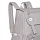 Рюкзак Grizzly, 33×39×14см, 2 отделения, 5 карманов, укрепленная спинка, серый