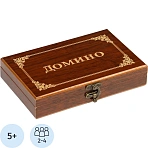 Настольная игра Домино классическое 'Подарочное', 28 шт ук, 1267610