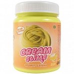 Слайм Cream-Slime, желтый, с ароматом банана, 250г