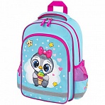 Рюкзак ПИФАГОР SCHOOL, 1 отделение, 3 кармана, «Smart penguin», 38×28×14 см