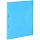 Папка на 2 кольцах OfficeSpace, 25мм, 400мкм, синяя полупрозрачная