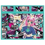 Папка с ручками А4 ArtSpace «My style», пластик, на молнии, 75мм