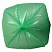 превью Мешки для мусора на 30 л Luscan зеленые (ПНД, 10 мкм, в рулоне 30 шт, 50×60 см)