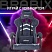 превью Кресло компьютерное BRABIX ''Shooter GM-123''2 подушкитканьсинее/серое533212