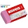 Ластик Kores KE-30 ПВХ прямоугольный 40×21×10 мм (3 штуки в упаковке)
