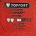 превью Перчатки рабочие утеплённые TOPFORT Стандарт акриловые/нейлоновые с латексным покрытием красные/чёрные (7 класс вязки, размер 11, XXXL)