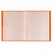 превью Папка с 40 вкладышами Berlingo «Neon», 24мм, 1000мкм, оранжевый неон, с внутр. карманом