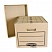 превью Короб архивный FELLOWES Bankers Box "Basic", 33,5x44,5x27 см, с крышкой, гофрокартон, коричневый