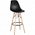 превью Стул барный SG_EAMES барный черный, деревянные ножки
