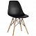 превью Стул для столовых SG_Eames черный PP, деревянные ножки