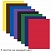 превью Цветная бумага А4 мелованная, 40 листов 8 цветов, на скобе, BRAUBERG, 200×280 мм