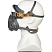 превью Полумаска Jeta Safety Air Optics 9500 размер L с очками