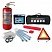 превью Автомобильный набор универсальный: аптечка, огнетушитель ОП-2, трос усиленный, аварийный знак, сумка