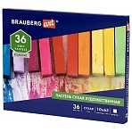 Пастель сухая художественная BRAUBERG ART CLASSIC, 36 цветов, квадратное сечение