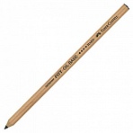 Карандаш масляный FABER-CASTELL «Pitt Oil Base», черный, жесткий