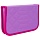 Пенал TIGER FAMILY 1 отделение, 2 откидные планки, ткань, «Pink Lemonade», 20×14х4 см, 228951