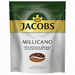 Кофе растворимый Jacobs Millicano 200 г (пакет)