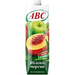 Нектар АВС яблочно-персиковый с мякотью 1 л