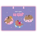 Папка для чертежей и рисунков А3 ArtSpace «Capybara», пластик, 85мм, на молнии