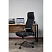 превью Кресло для руководителя Комус Мебель (Easy Chair) 505 чёрное (натуральная кожа с компаньоном, алюминий)