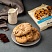 превью Печенье в индивидуальной упаковке сахарное FALCONE «Cookies» с молочным шоколадом, 200 г, ИТАЛИЯ