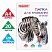 превью Папка для рисования, А4, 20 л., 120 г/м2, ПИФАГОР, 210×297 мм, «Зебры»