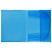 превью Папка на резинке СТАММ «Кристалл» А4, 500мкм, пластик, синяя