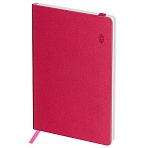 Записная книжка А6 80л. ЛАЙТ, кожзам, Greenwich Line «Classic. Berry», с резинкой, фактурное тиснение, блок в клетку